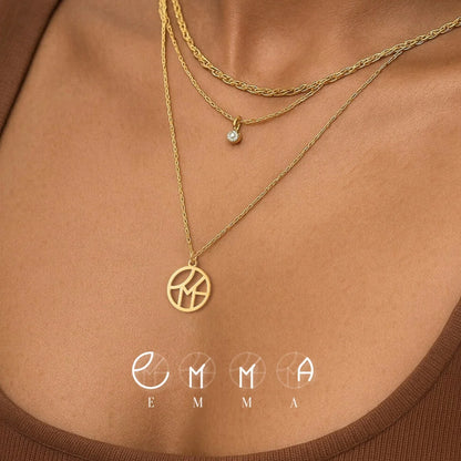 Designed For You | Custom Monogram Necklace