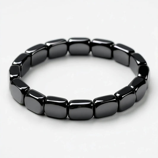 Pulsera magnética de hematita para hombre Hora Paris